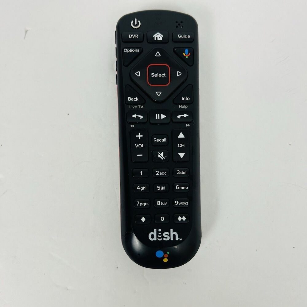 Dish Network 54.0 Hopper TV Voice Remote Control TESTED Excellent Condition